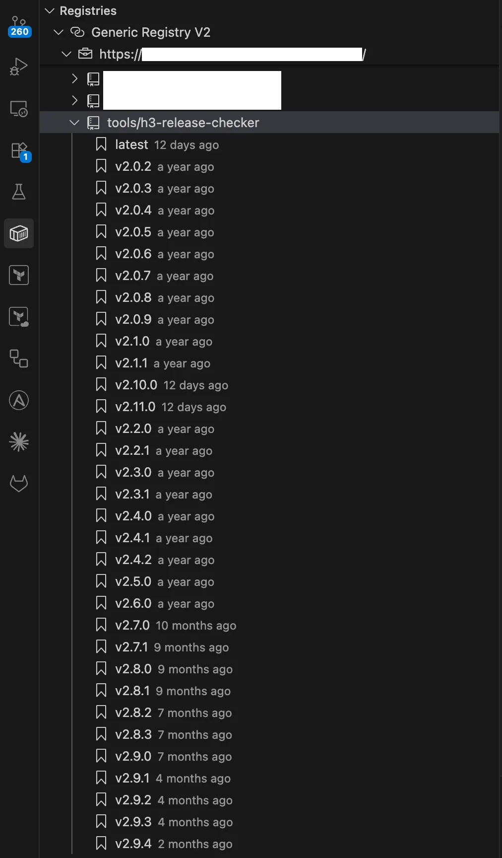 Docker registry