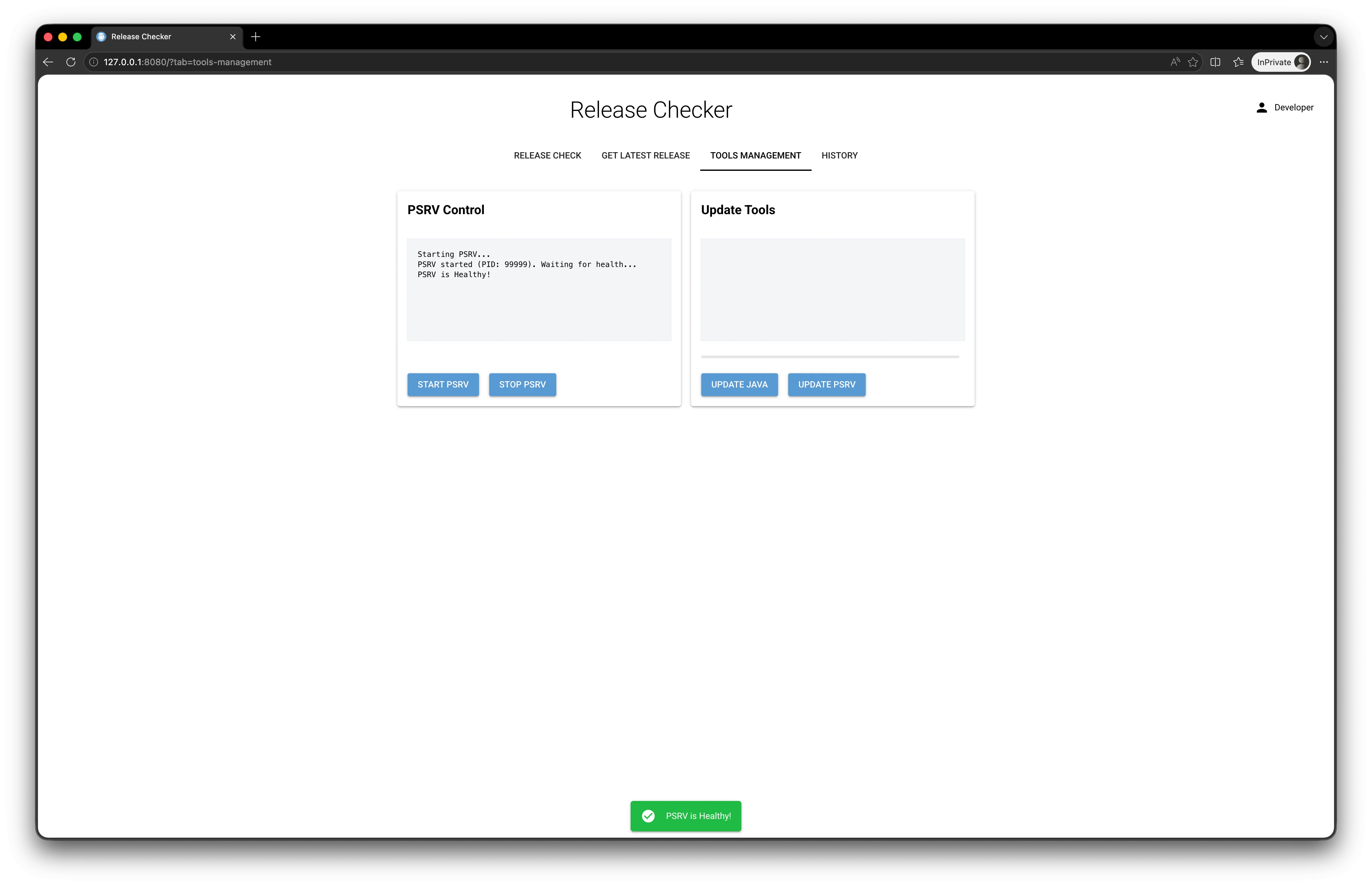 Tools Management
