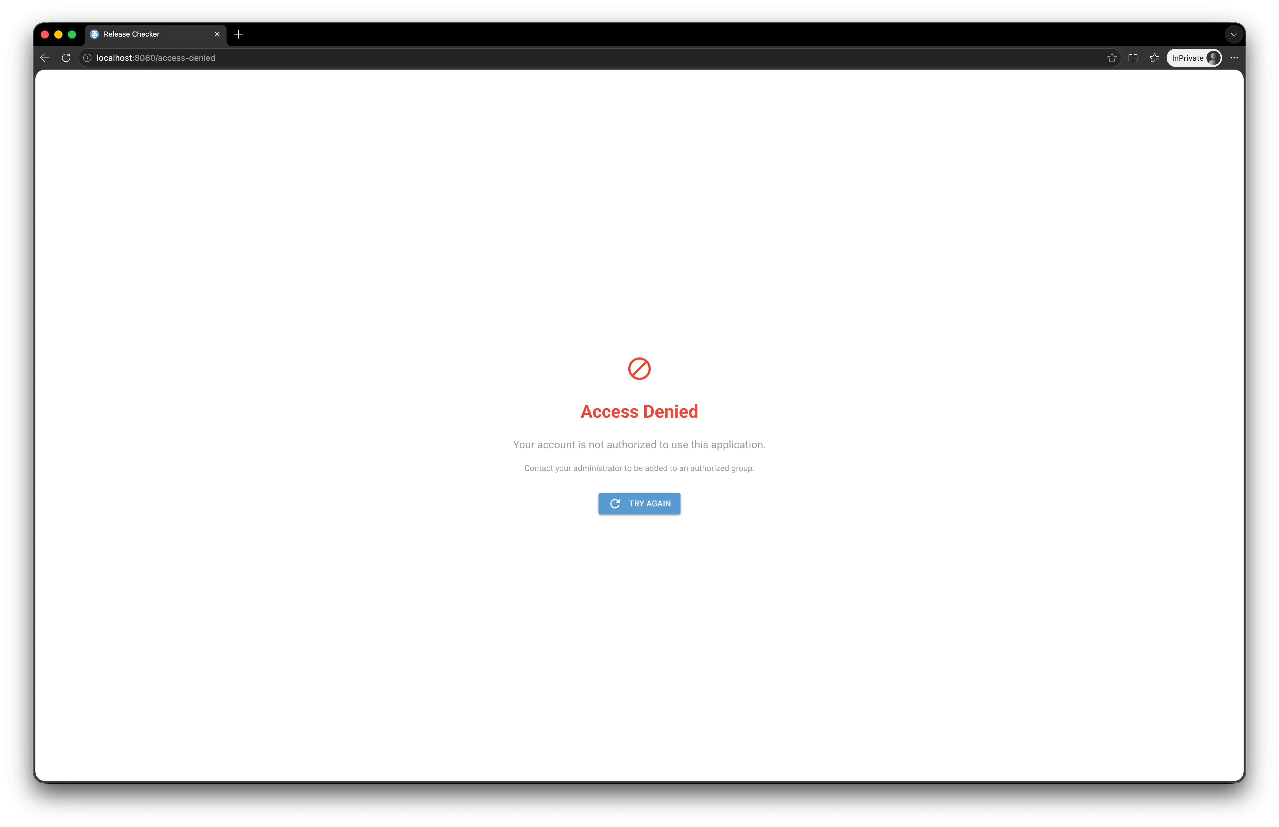 Access Denied