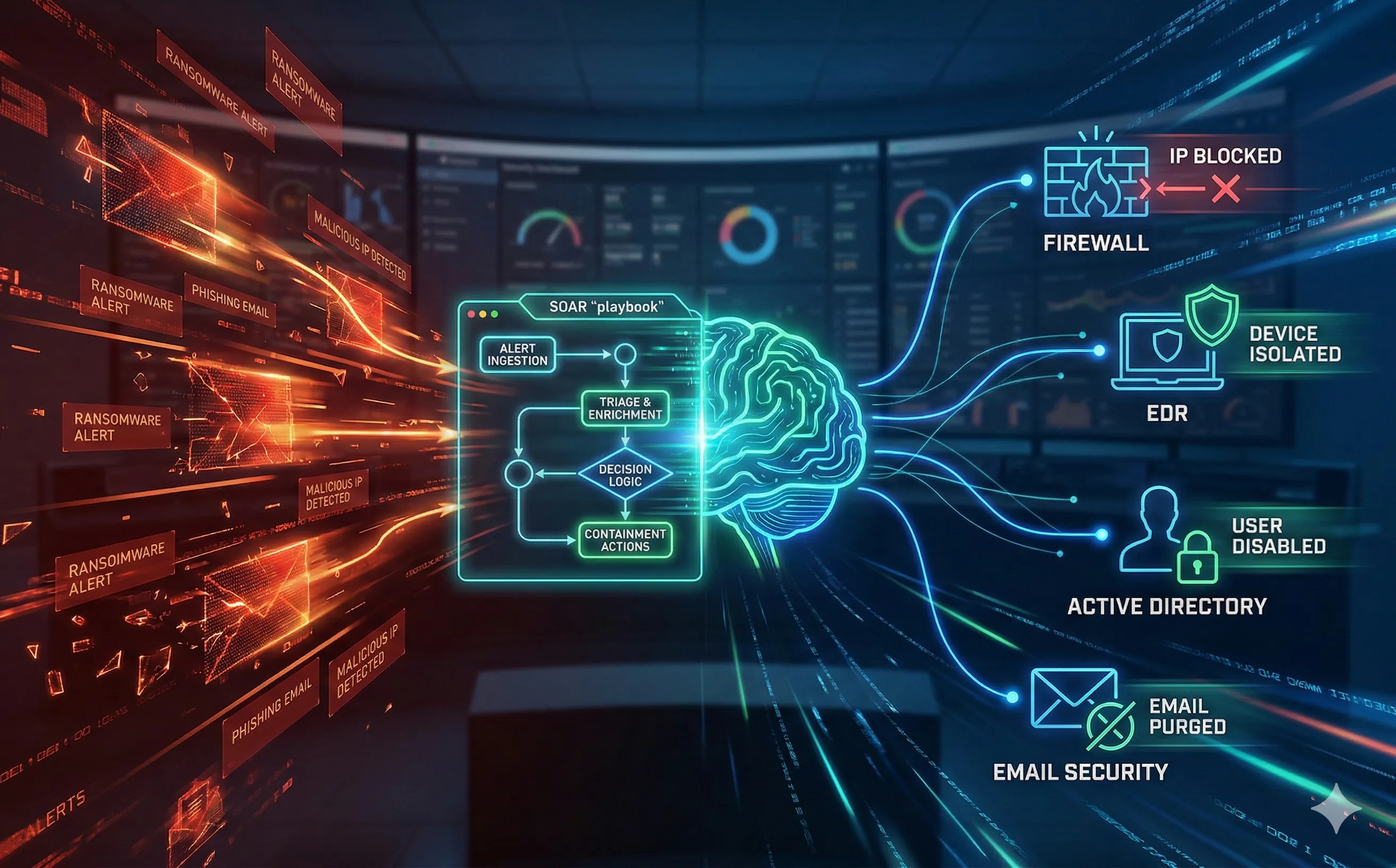 Réponse automatisée aux incidents (SOAR) : défendre à la vitesse des machines