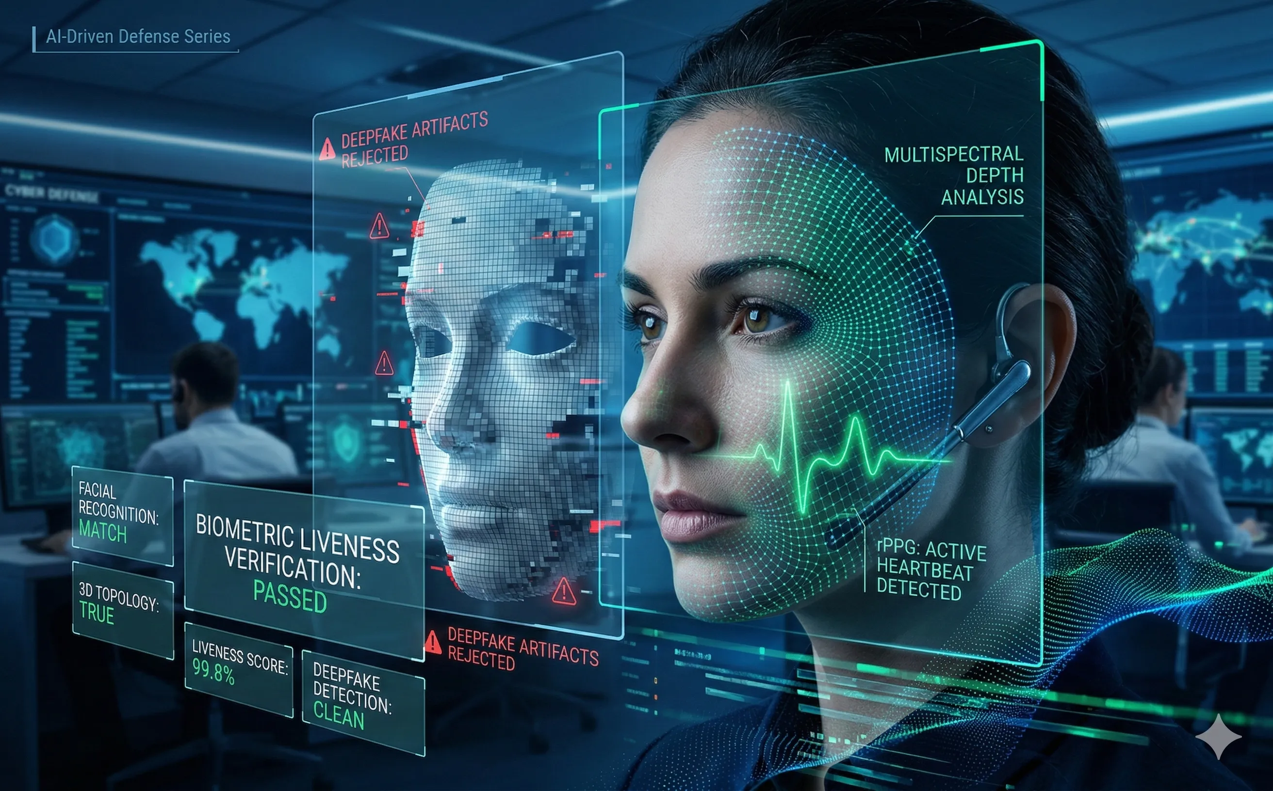 Détection de vivacité biométrique : contrer les deepfakes