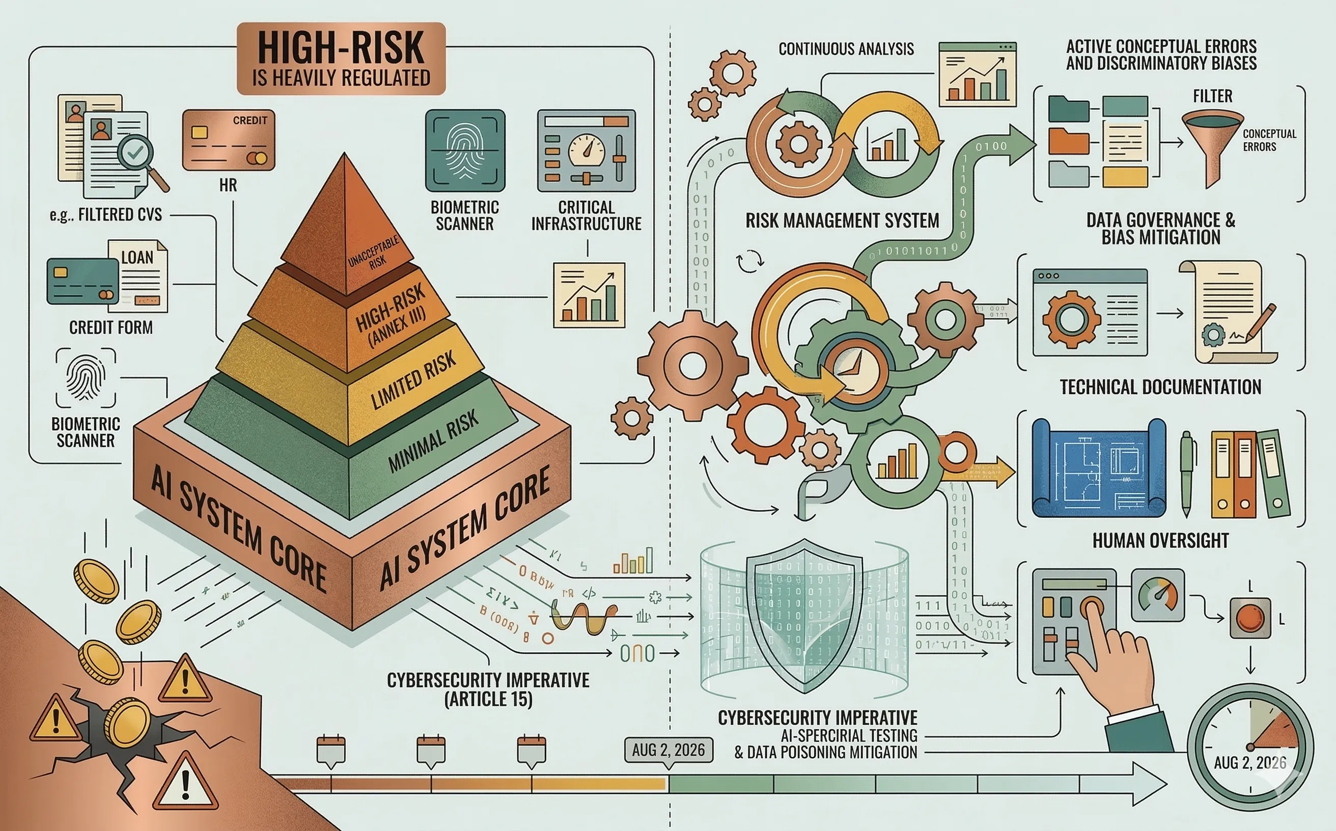 L'EU AI Act : exigences de conformité pour les systèmes à haut risque