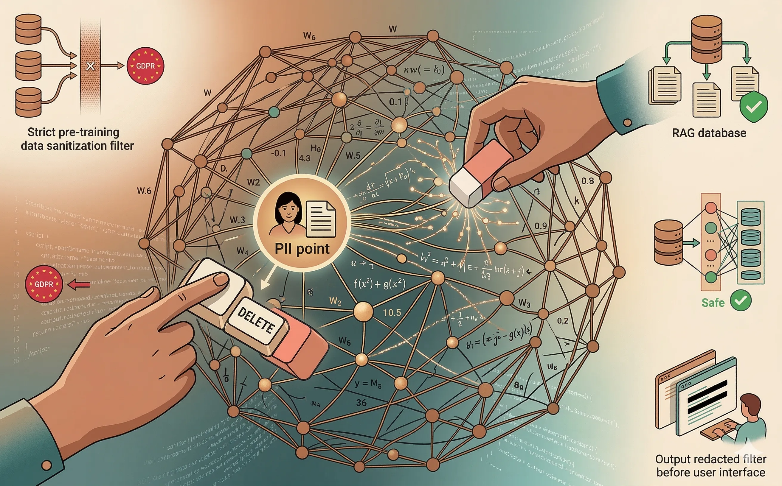 RGPD & LLM : Le « Droit à l'Oubli » dans un Réseau de Neurones