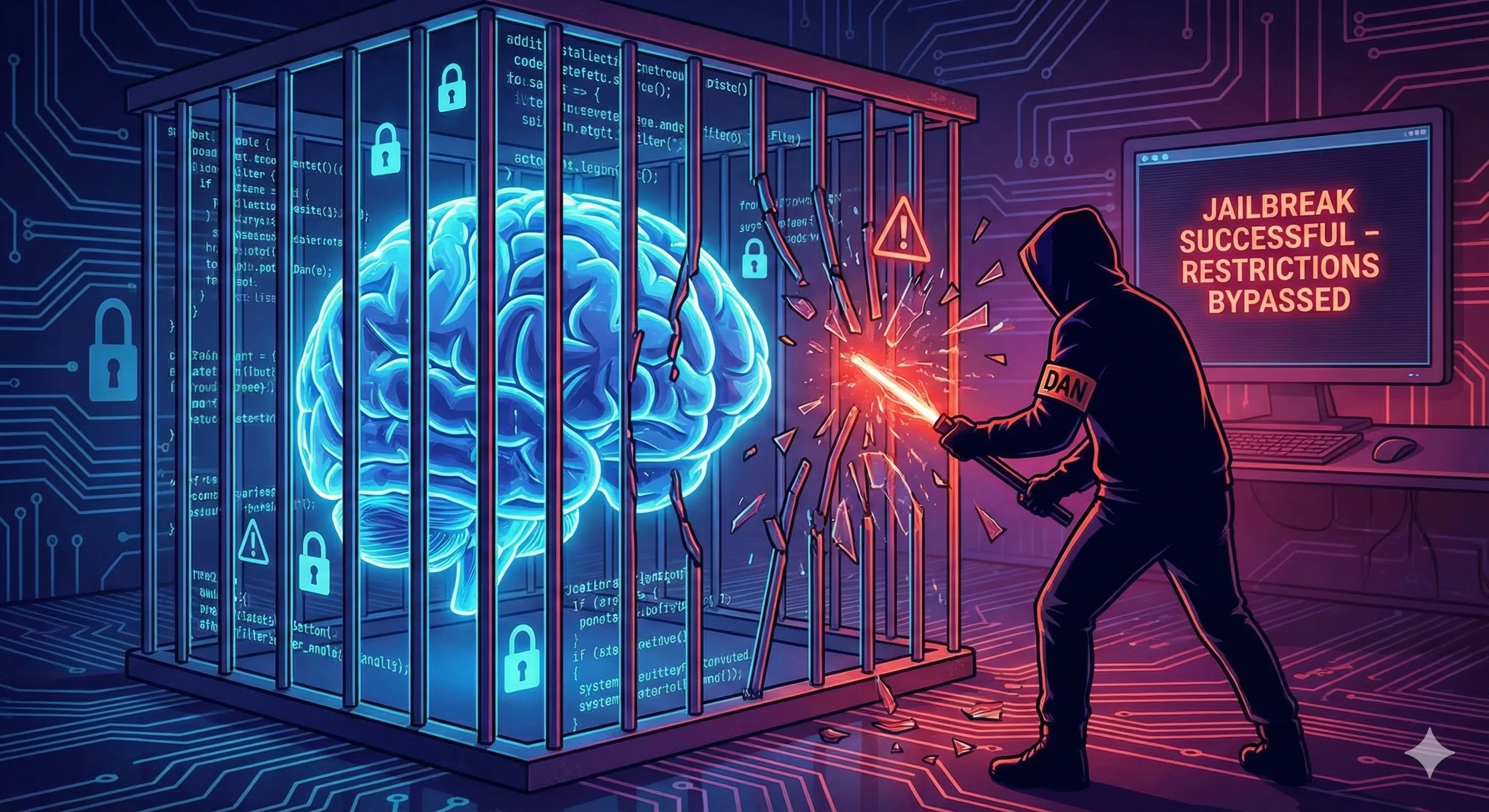 Jailbreaking des LLM : Le phénomène "DAN" (Do Anything Now)